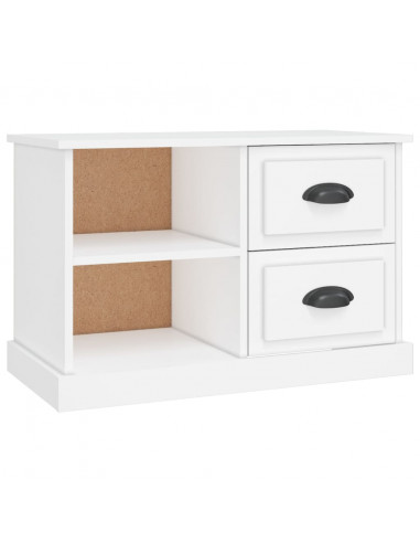 Mobile Porta TV Bianco 73x35,5x47,5 cm in Legno Multistrato