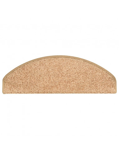 Tappetini per Scale 15 pz Oro 65x21x4 cm