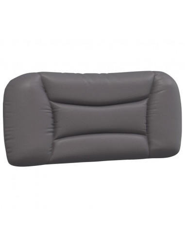Cuscino Testiera Grigio 80 cm in Similpelle