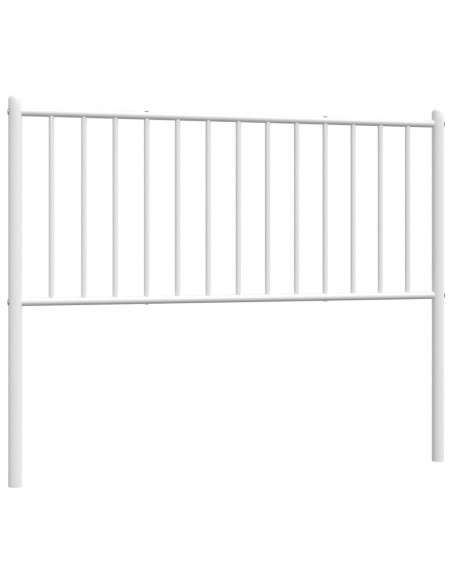 Testiera in Metallo Bianco 107 cm