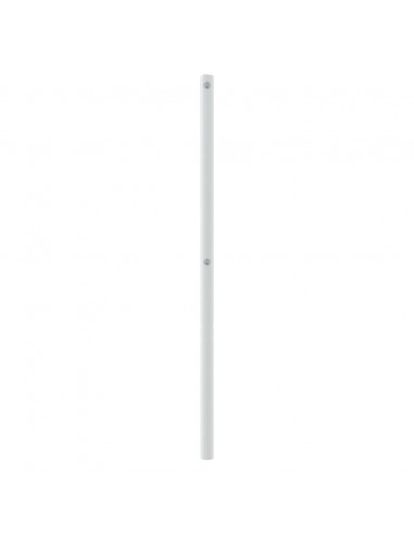 Testiera in Metallo Bianco 180 cm