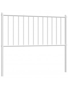 Testiera in Metallo Bianco 100 cm 2