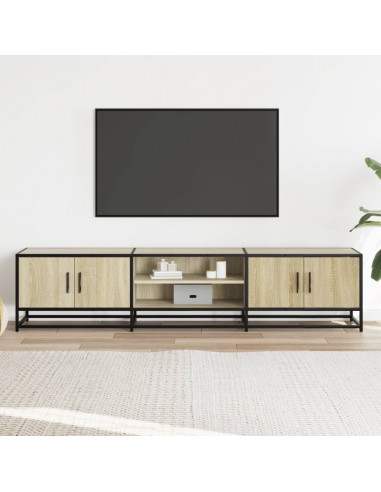 Mobile Porta TV Rovere Sonoma 180x35x41 cm in Truciolato