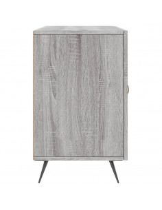 Credenza Grigio Sonoma 100x36x60 cm in Legno Multistrato 2