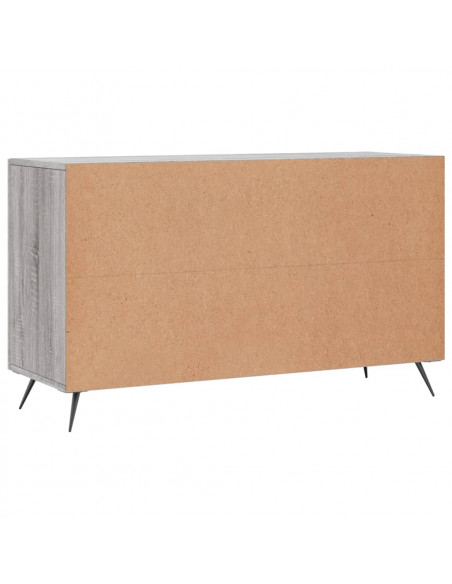 Credenza Grigio Sonoma 100x36x60 cm in Legno Multistrato