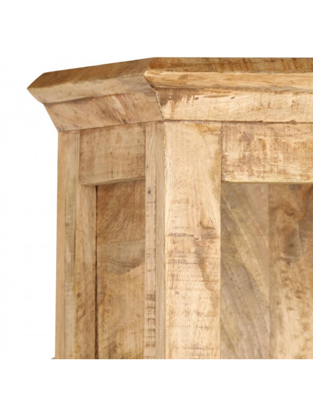 Libreria 50x30x180 cm in Legno Massello di Mango