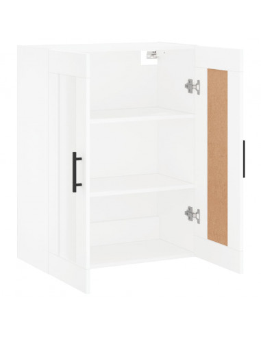 Mobile a Parete Bianco 69,5x34,90 cm in Legno Multistrato