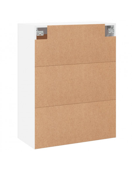 Mobile a Parete Bianco 69,5x34,90 cm in Legno Multistrato