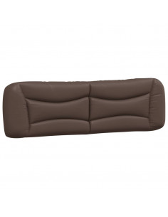 Cuscino Testiera Marrone 180 cm in Similpelle 2