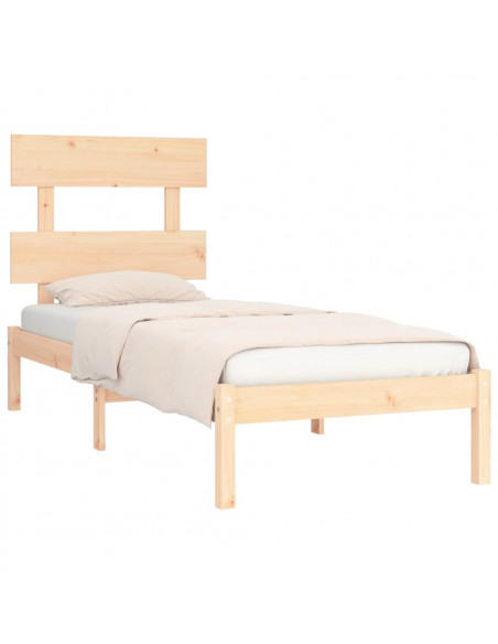 Giroletto in Legno Massello 90x190 cm Single