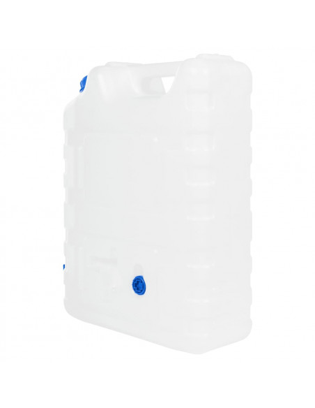 Contenitore Acqua con Rubinetto Trasparente 22 L in Plastica