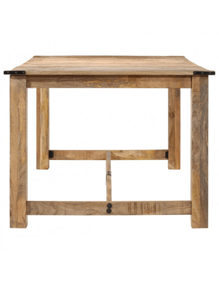 Tavolo da Pranzo 200x100x75 cm in Legno Massello di Mango