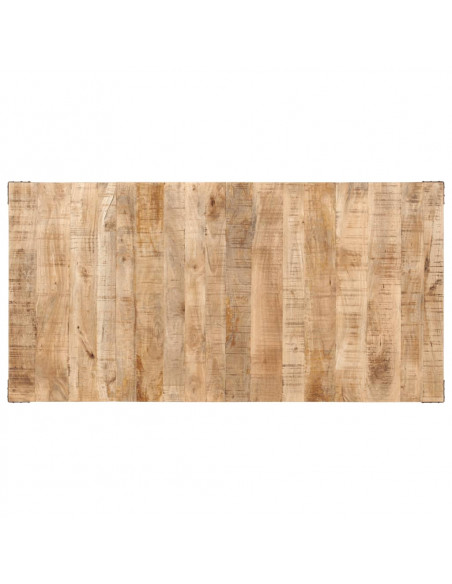 Tavolo da Pranzo 200x100x75 cm in Legno Massello di Mango