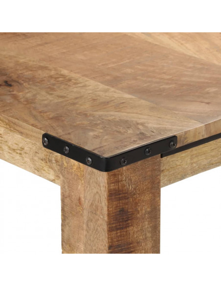 Tavolo da Pranzo 200x100x75 cm in Legno Massello di Mango