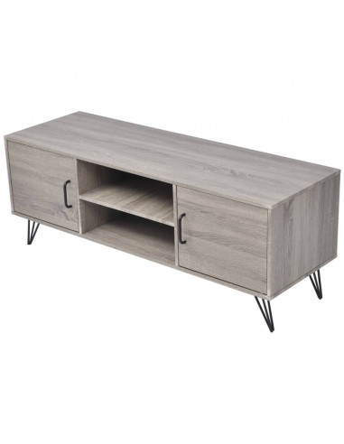 Mobile Porta TV 120x40x45 cm Grigio