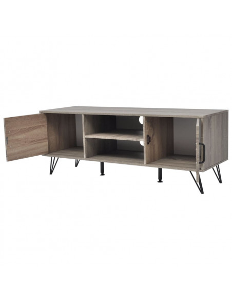 Mobile Porta TV 120x40x45 cm Grigio