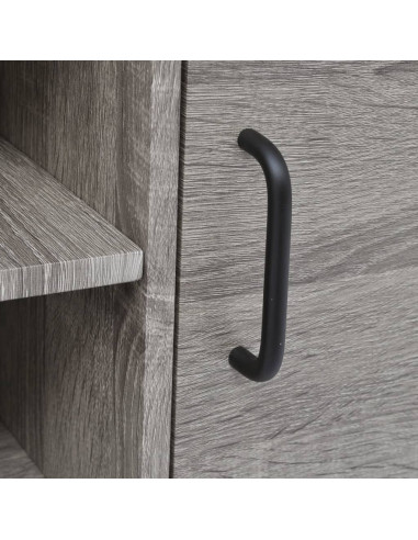 Mobile Porta TV 120x40x45 cm Grigio