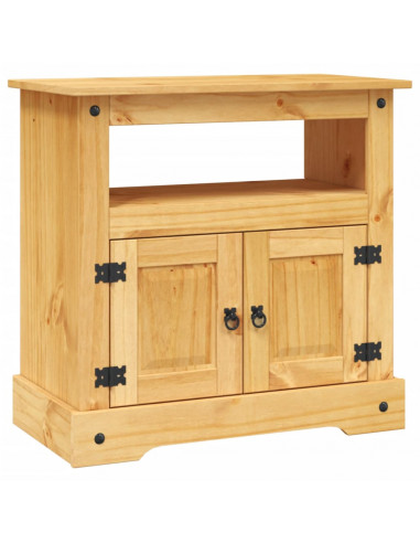 Mobile Porta TV Legno Pino Messicano Corona Range 80x43x78 cm
