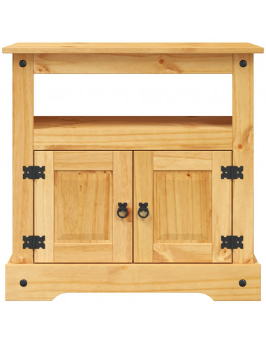 Mobile Porta TV Legno Pino Messicano Corona Range 80x43x78 cm