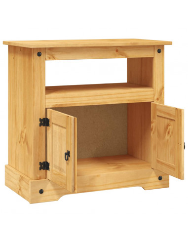 Mobile Porta TV Legno Pino Messicano Corona Range 80x43x78 cm