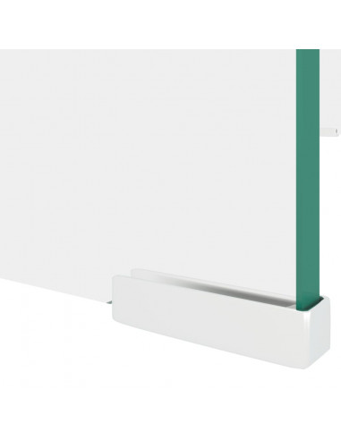 Mobile/Rialzo Porta TV in Vetro Trasparente 70x30x13 cm