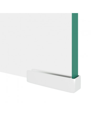 Mobile/Rialzo Porta TV in Vetro Trasparente 90x30x13 cm