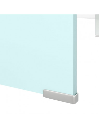 Supporto TV / Rialzo Monitor in Vetro Verde 110x30x13 cm