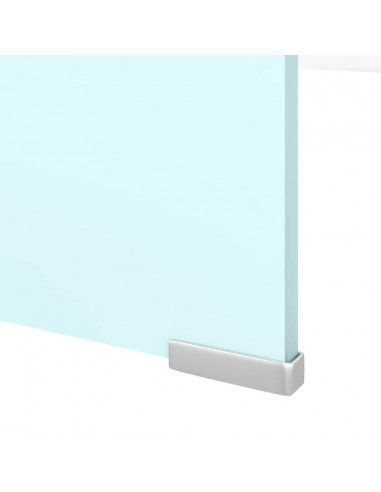 Supporto TV / Rialzo Monitor in Vetro Verde 120x30x13 cm