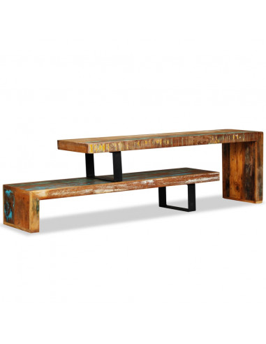 Mobile Porta TV in Legno Massello di Recupero