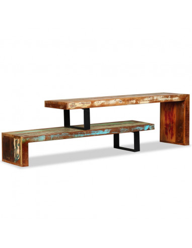 Mobile Porta TV in Legno Massello di Recupero