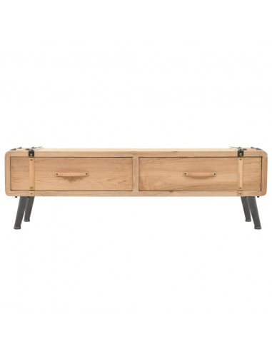 Mobile TV in Legno Massello di Abete 120x33x35 cm