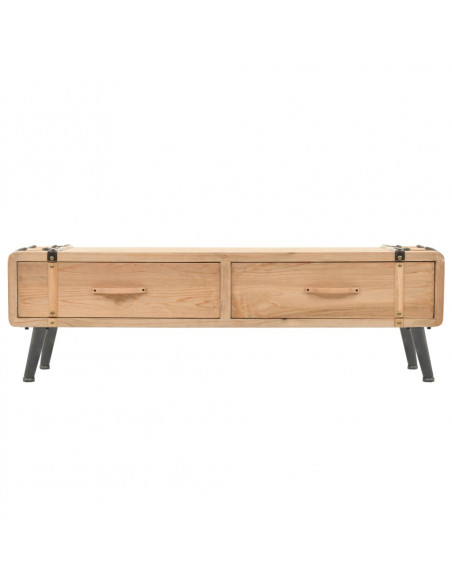 Mobile TV in Legno Massello di Abete 120x33x35 cm