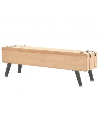 Mobile TV in Legno Massello di Abete 120x33x35 cm