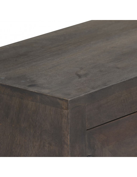 Mobile Porta TV in Legno Massello di Mango 140x30x45 cm