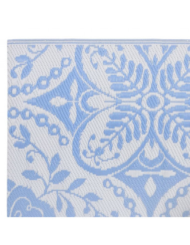 Tappeto da Esterno Celeste 140x200 cm in PP