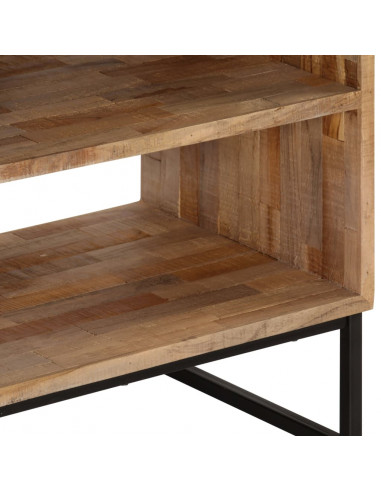 Mobile Porta TV in Legno di Teak di Recupero 90x30x55 cm