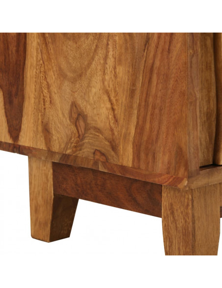 Mobile Porta TV in Legno Massello di Sheesham 118x30x40 cm