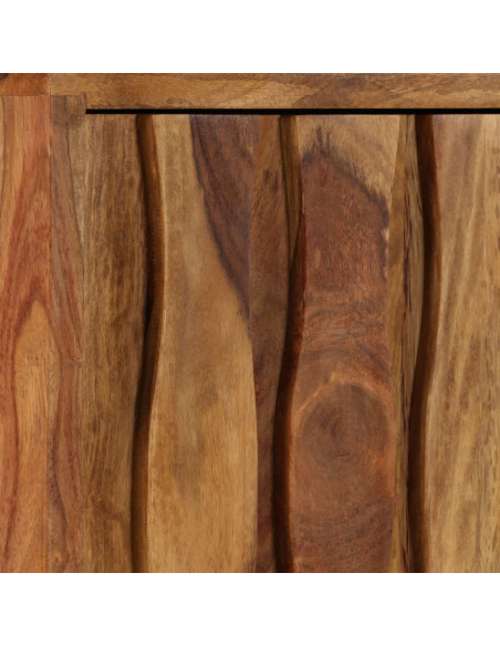Mobile Porta TV in Legno Massello di Sheesham 118x30x40 cm