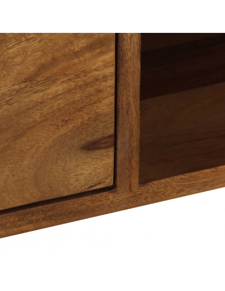 Mobile Porta TV 140x30x40cm in Legno Massello di Sheesham
