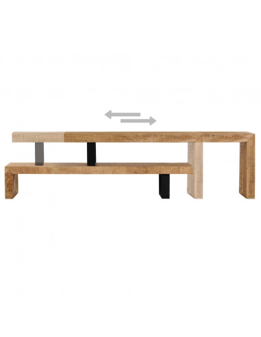 Mobile Porta TV in Legno Massello di Mango