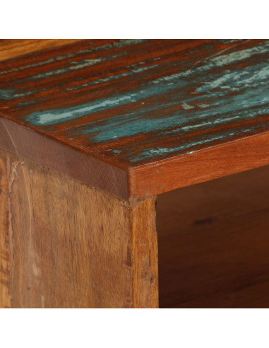 Mobile Porta TV 118x35x45 cm in Legno Massello di Recupero