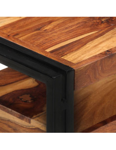 Mobile Porta TV 120x30x40 cm in Legno Massello di Sheesham 2