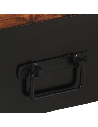 Mobile Porta TV 120x30x40 cm in Legno Massello di Sheesham