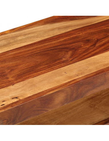 Mobile Porta TV 120x30x40 cm in Legno Massello di Sheesham