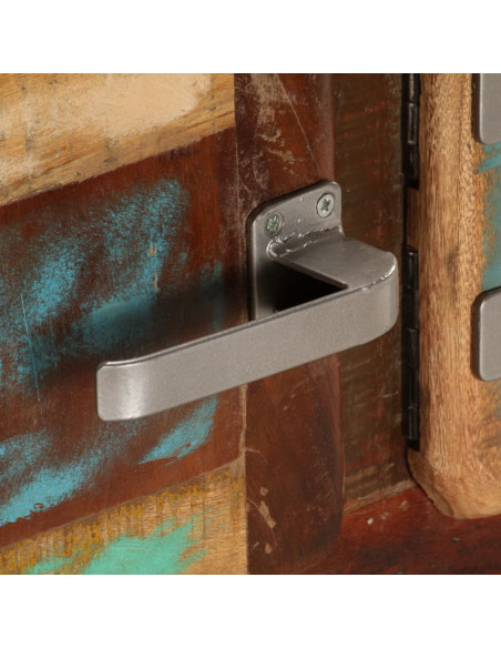 Mobile Porta TV 120x30x37 cm in Legno Massello di Recupero