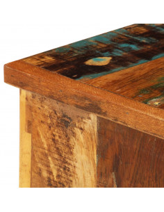 Mobile Porta TV 80x30x40 cm in Legno Massello di Recupero 2