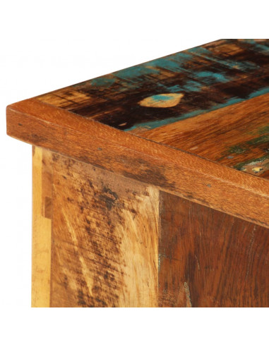 Mobile Porta TV 80x30x40 cm in Legno Massello di Recupero