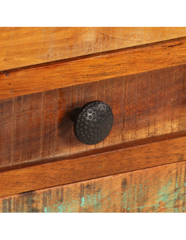 Mobile Porta TV 80x30x40 cm in Legno Massello di Recupero