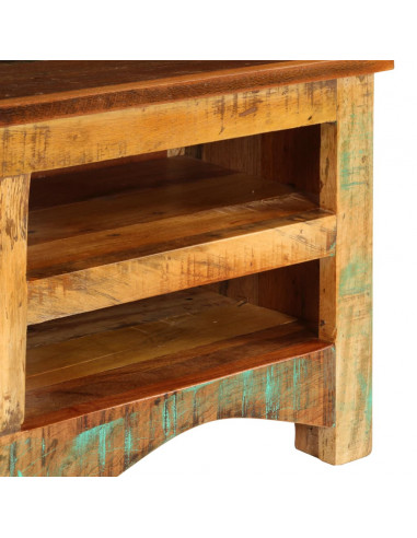 Mobile Porta TV 80x30x40 cm in Legno Massello di Recupero