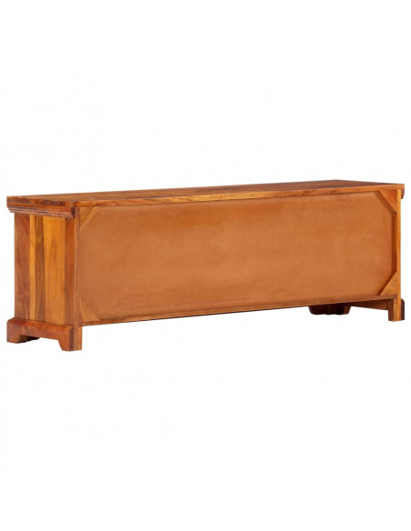 Mobile Porta TV 119x30x40 cm in Legno Massello di Acacia